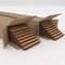 Ekena Millwork 94H x 1/4T Adjustable Wood Slat Wall Panel Kit w/ 3W Slats, Maple contains 15 Slats SWW60X94X0250MA - alternate 6